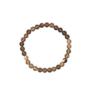 Bracelets quartz fumé (lot de 2)