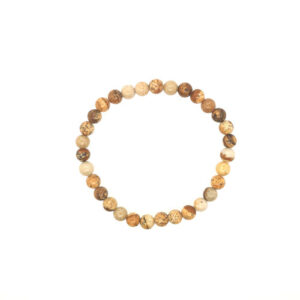 Bracelets jaspe paysage (lot de 2)