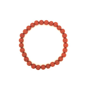 Bracelets jaspe rouge (lot de 2)