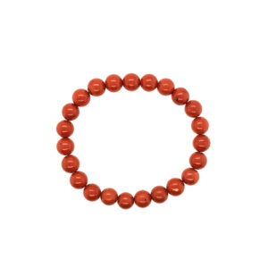 Bracelets enfant - jaspe rouge (lot de 10)
