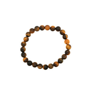 Bracelets enfant - oeil de tigre (lot de 10)