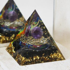 Orgonite Améthyste et Onyx