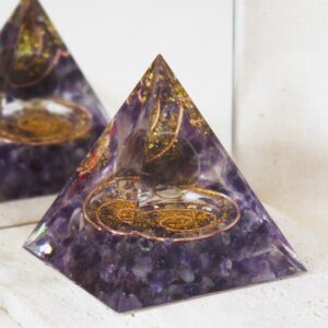Orgonite Quartz fumé et Améthyste