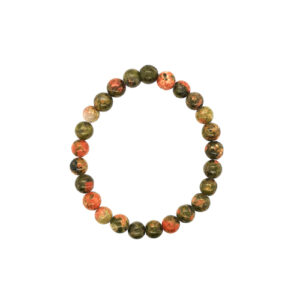 Bracelets enfant - unakite (lot de 10)