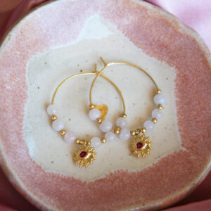 Boucles d'oreilles créoles - Collection Chloé