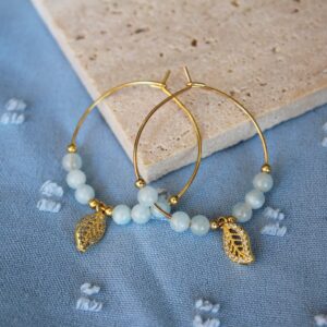 Boucles d'oreilles créoles - Collection Lyna