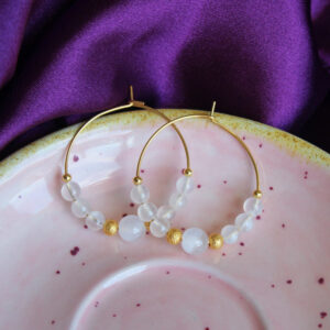 Boucles d'oreilles créoles - Collection Mia