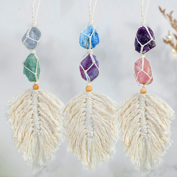Capteur d'energie - Collection Macramé sérénité