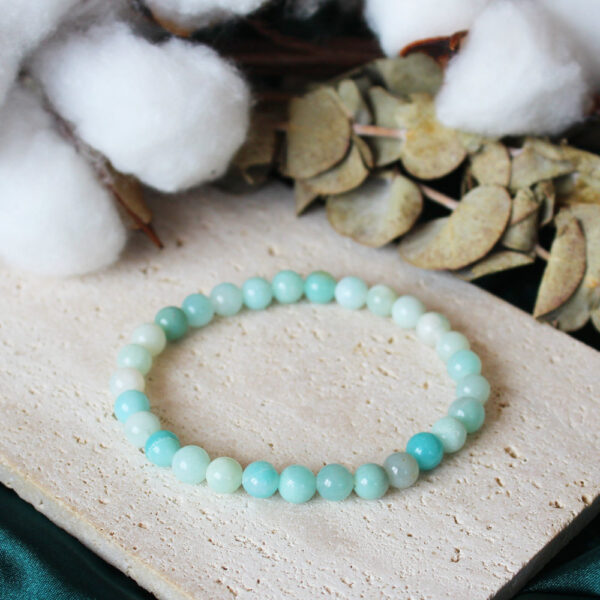 Bracelets Amazonite (lot de 2)