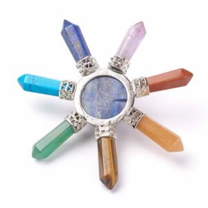 Lot de 3 Générateurs d'énergie 7 chakras - Lapis lazuli – Image 2