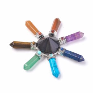 Lot de 3 Générateurs d'énergie 7 chakras - Onyx