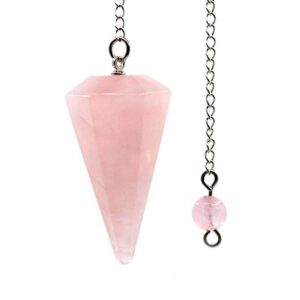 Lot de 3 pendules en quartz rose
