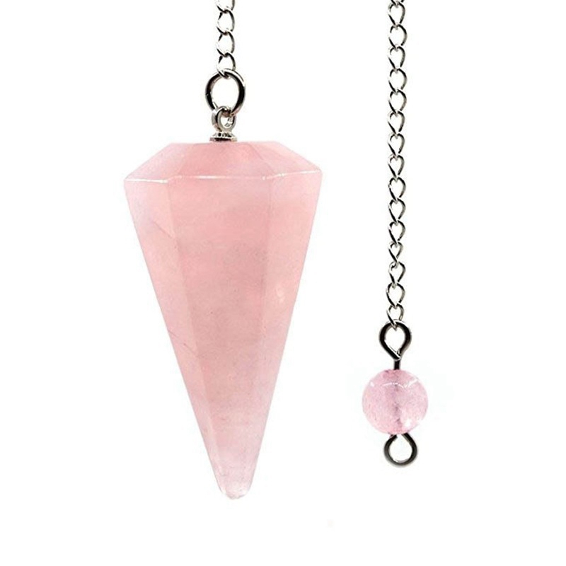 Lot de 3 pendules en quartz rose